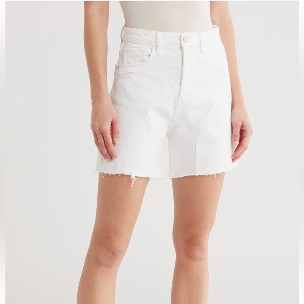 BLANKNYC High Waist Denim Shorts in See You Again Size 25 NWT